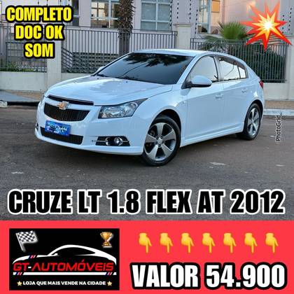 CHEVROLET CRUZE 1.8 LT SPORT6 16V FLEX 4P AUTOMÁTICO